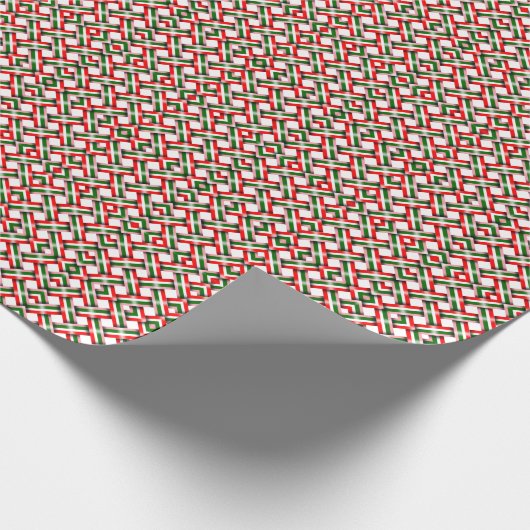 Weihnachtsmusterhintergrund Geschenkpapier (Ecke)