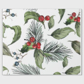 Weihnachtsmusterpapier Geschenkpapier (Flach)