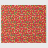 Weihnachtsmusterpapier Geschenkpapier (Flach)