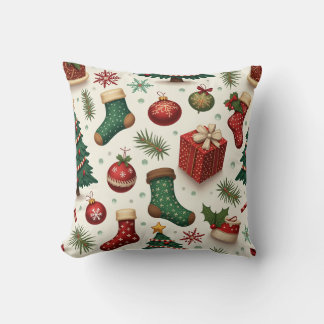 Weihnachtsmusterpolster Kissen