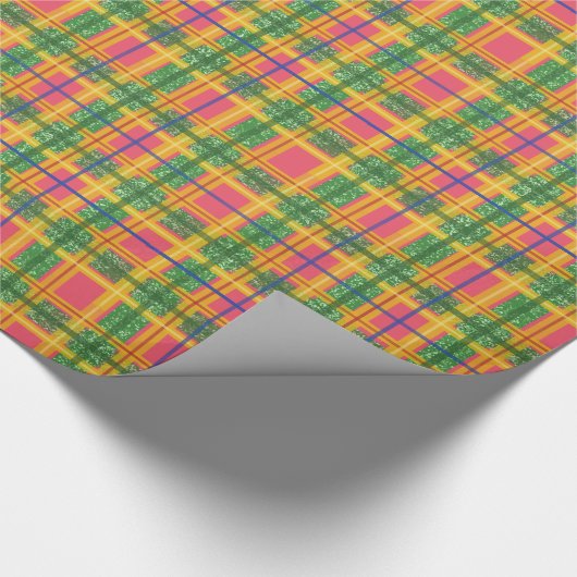 Weihnachtsmusterstapel Geschenkpapier (Ecke)