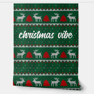 Weihnachtsmustertapete Tapete