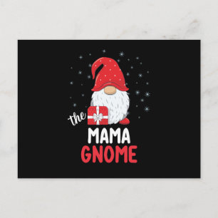 Weihnachtsmutter Mama Süßer Gnom Postkarte