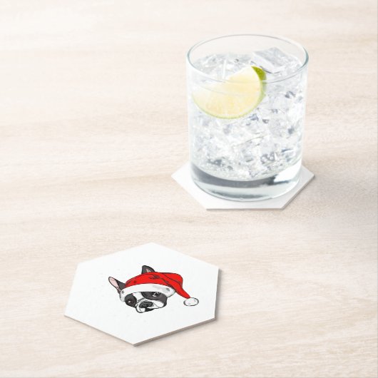 Weihnachtsmütze Untersetzer (Vor Ort)