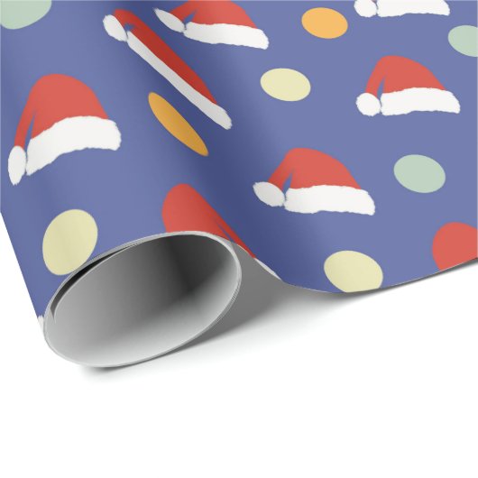 Weihnachtsmützenpapier für Party Geschenkpapier (Rolleneckpunkt)