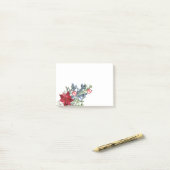 Weihnachtsnachrichten Post-it Klebezettel (Auf Schreibtisch)