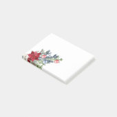 Weihnachtsnachrichten Post-it Klebezettel (angewinkelt)