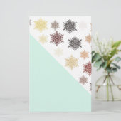 Weihnachtsnacht Briefpapier (Stehend Vorderseite)