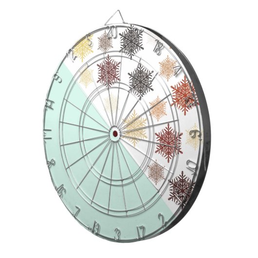 Weihnachtsnacht Dartscheibe (Vorderseite rechts)