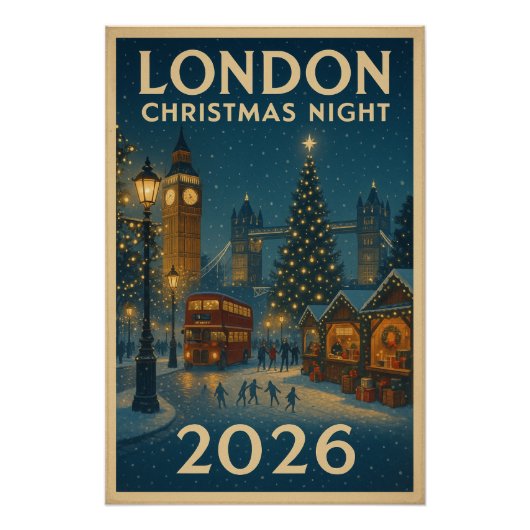 Weihnachtsnacht in London 2026 Poster (Vorderseite)