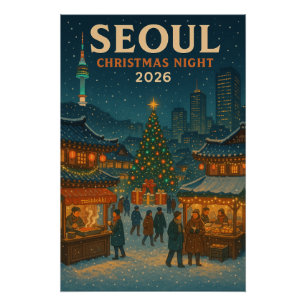 Weihnachtsnacht in Seoul 2026 Poster