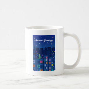 Weihnachtsnacht Kaffeetasse