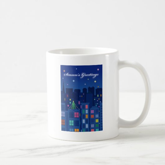 Weihnachtsnacht Kaffeetasse (Rechts)