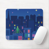 Weihnachtsnacht Mousepad (Mit Mouse)