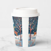 Weihnachtsnacht Pappbecher (Links)