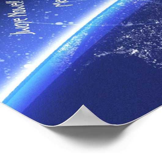 Weihnachtsnacht Poster (Ecke)