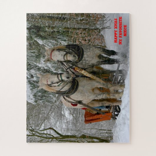 Weihnachtsnacht Puzzle (Vertikal)