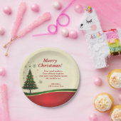 Weihnachtsnachts-Party 7" Pappteller (Party)