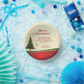 Weihnachtsnachts-Party für Unternehmen oder Gruppe Pappteller (Party)