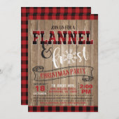 Weihnachtsnachtsbäume - WD Einladung (Vorne/Hinten)