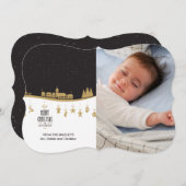 Weihnachtsnachtsfotokarte Feiertagskarte (Vorne/Hinten)