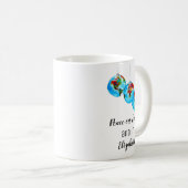Weihnachtsnachtsgeschenk Weltfrieden Kaffeetasse (VorderseiteRechts)