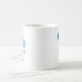 Weihnachtsnachtsgeschenk Weltfrieden Kaffeetasse (Mittel)