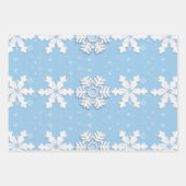 Weihnachtsnachtsnacht Märchen Fantasy Snowy Forest Geschenkpapier Set (Vorderseite 2)