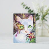 Weihnachtsnachtsnacht - Postkarte (Stehend Vorderseite)