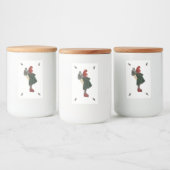 Weihnachtsnachtsnachtsnachtsnacht-Set Lebensmitteletikett (Flaschen)