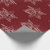 Weihnachtsnachtsnachtsnachtsnachtsnacht Geschenkpapier (Ecke)