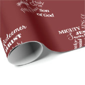 Weihnachtsnachtsnachtsnachtsnachtsnacht Geschenkpapier (Rolleneckpunkt)