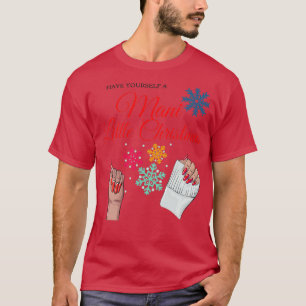 Weihnachtsnachtsnagel T-Shirt
