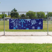 Weihnachtsnachtsschnee Banner (Insitu)