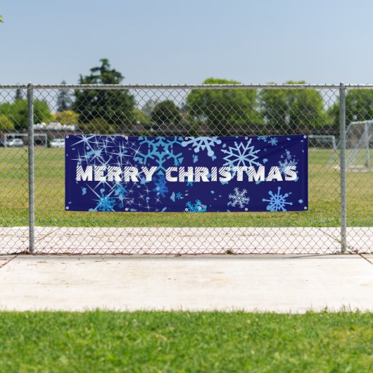 Weihnachtsnachtsschnee Banner (Insitu)