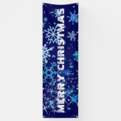 Weihnachtsnachtsschnee Banner (Vertikal)