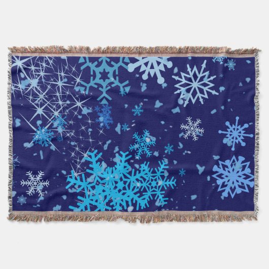 Weihnachtsnachtsschnee Decke (Vorderseite)