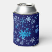 Weihnachtsnachtsschnee Dosenkühler (Kanne Rückseite)