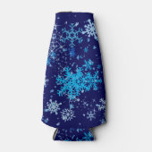Weihnachtsnachtsschnee Flaschenkühler (Vorderseite)