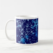 Weihnachtsnachtsschnee Kaffeetasse (Links)