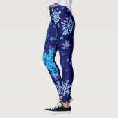 Weihnachtsnachtsschnee Leggings (Links)