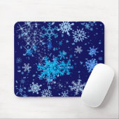 Weihnachtsnachtsschnee Mousepad (Mit Mouse)