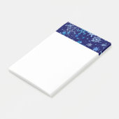 Weihnachtsnachtsschnee Post-it Klebezettel (angewinkelt)
