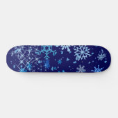 Weihnachtsnachtsschnee Skateboard (Horizontal)