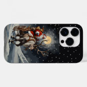 Weihnachtsnachtstelefonfälle Case-Mate iPhone Hülle (Rückseite (Horizontal))