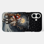Weihnachtsnachtstelefonfälle Case-Mate iPhone Hülle (Rückseite (Horizontal))