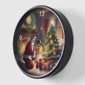 Weihnachtsnachtszeit Uhr (Winkel)