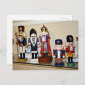 Weihnachtsnährkracker Feiertagspostkarte (Vorne/Hinten)