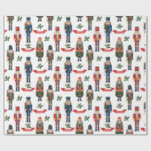 Weihnachtsnährkracker Geschenkpapier (Flach)