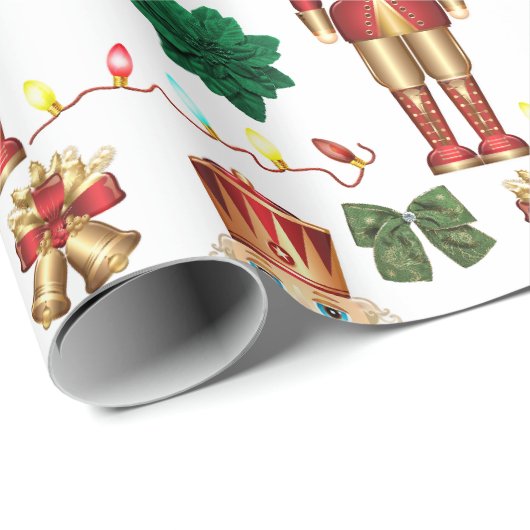 Weihnachtsnährkracker Geschenkpapier (Rolleneckpunkt)